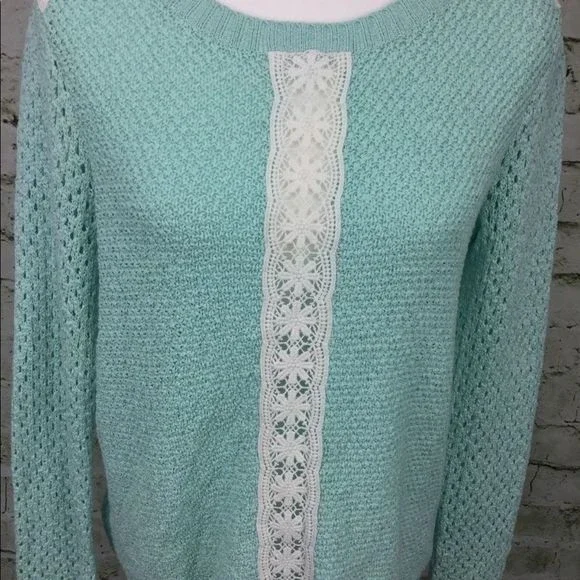 Architect Women Crochet Sweater Size M - Picture 2 of 7